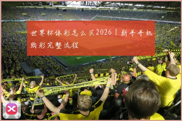 世界杯体彩怎么买2026｜新手手机购彩完整流程